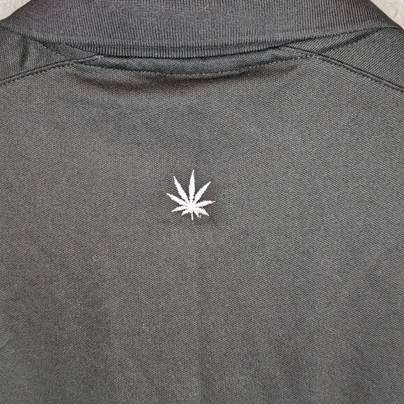 Nike Golf Dri Fit Polo. World Of Weed. Men's Medium - Picture 7 of 9